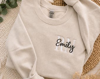 Nurse Sweatshirt-Custom Embroidered Sweatshirt-Nurse Graduation Gift-RN Sweatshirt-Nursing Student-Nurse Gift-NICU Nurse-Nursing Sweatshirt