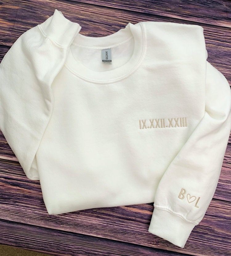 Bride Sweatshirt-Embroidered Sweatshirt-Bride