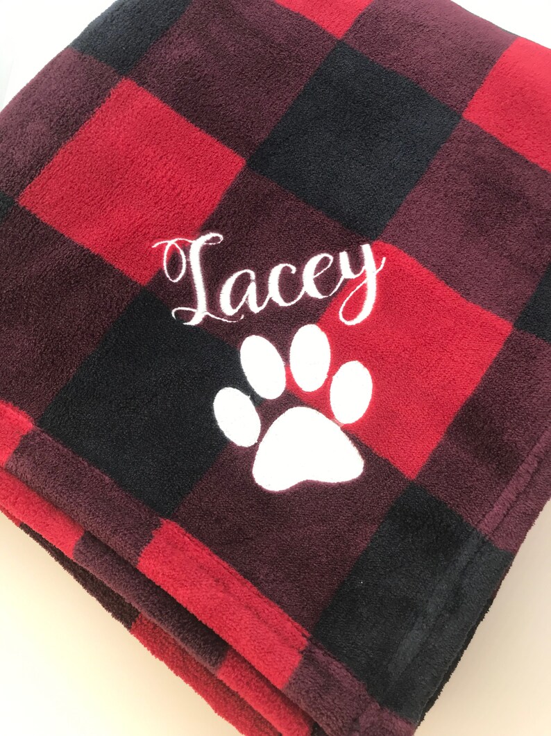 Personalized Dog Blanket Custom Dog Blanket Dog Blanket Etsy
