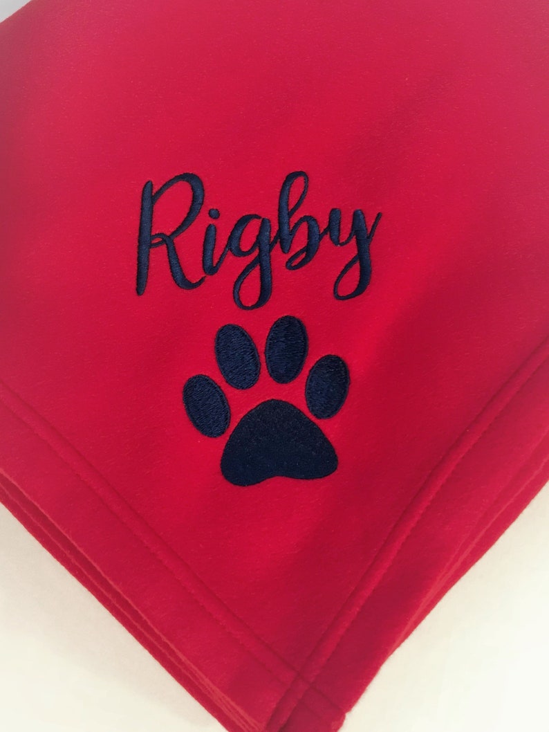 Personalized Dog Blanket Custom Dog Blanket Dog Blanket Etsy