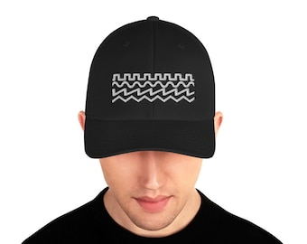 Synthesizer Waveform embroidered Cap