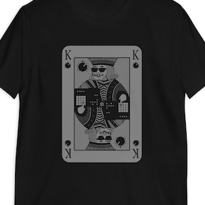 Beatmaker king funny T-Shirt for music producer and electronic musician