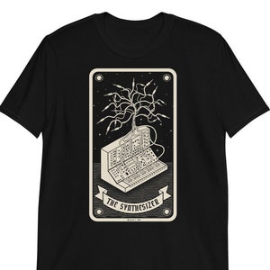 Camiseta Carta de Tarô do Sintetizador Modular