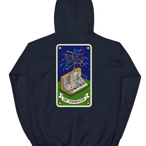 モジュラーシンセサイザー タロットカード パーカー