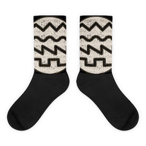 Synthesizer waveform Socks