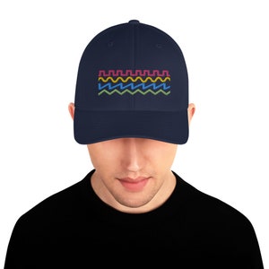 Synthesizer Waveform embroidered Cap