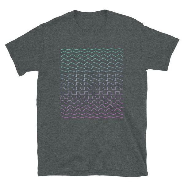 Synthesizer Waveform T-Shirt for Synth lover