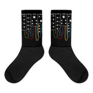 Analog Modular Synthesizer Patch Cables Socks