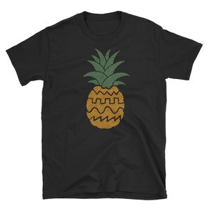 Synthesizer Pineapple Waveform T-Shirt