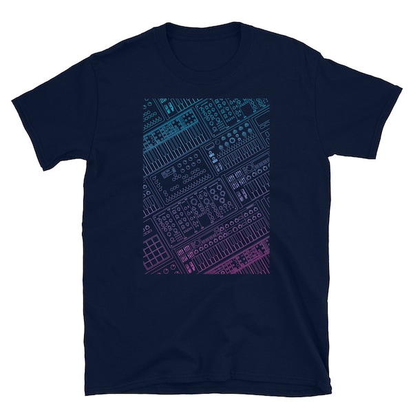 Synthesizers T-Shirt for Electronic music producer