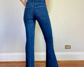 70er/80er Levi's 646 Flare Jeans (klein/27" Taille)