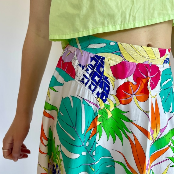 70s fruit salad skirt (small) - image 2