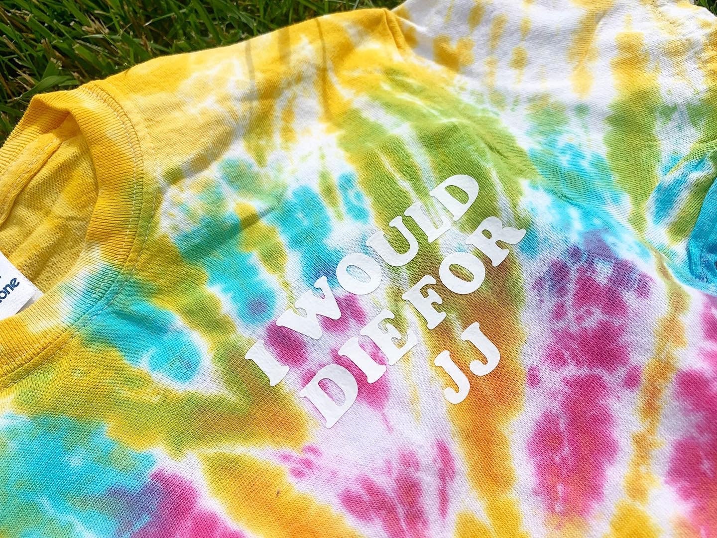 I Would Die For JJ Outer Banks Tie Dye Tee | Etsy