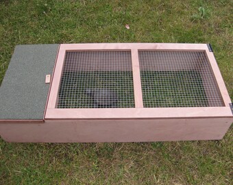 New Outdoor Wooden Pet House With Run Fully assembled we only ship to UK mainland only