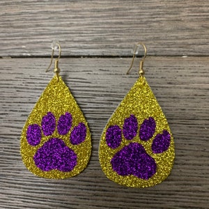 LSU earrings