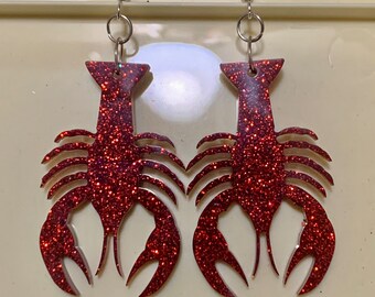 Crawfish/Hummer Ohrringe