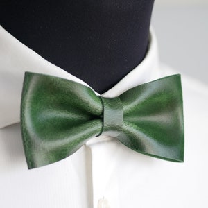 Papillon in pelle per matrimonio, regalo per sposo, regalo di anniversario di matrimonio per marito