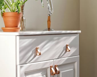 Leather Handles for IKEA Chests of Drawers Malm Hemnes