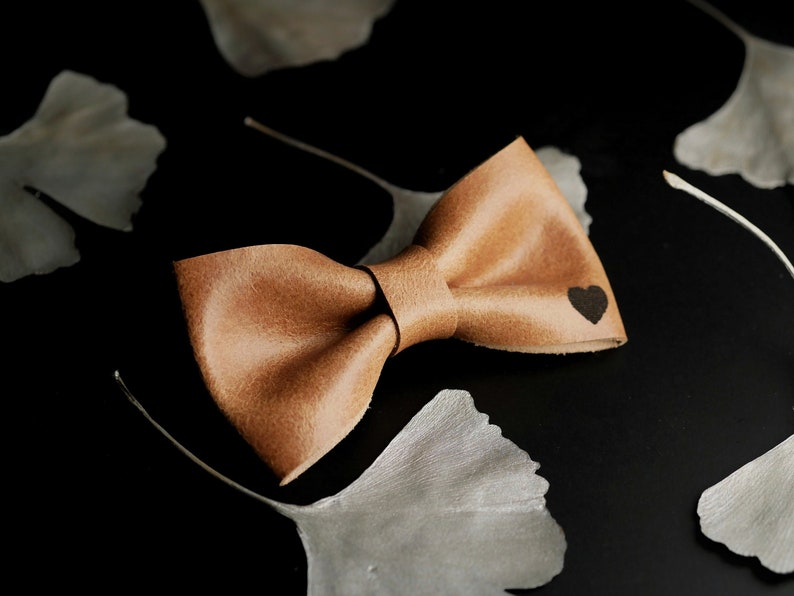 Unique holiday gift for him, groomsman proposal bow tie,niece gift from aunt, remembrance gift, grad gifts for him, sympathy present Beige