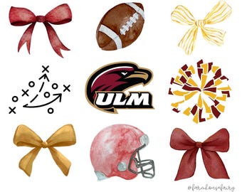 Fútbol y porristas de la ULM