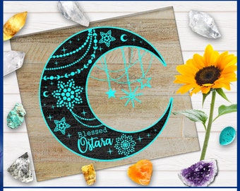 Blessed Ostara SVG - Instand Download - Easter SVG - Wiccan SVG