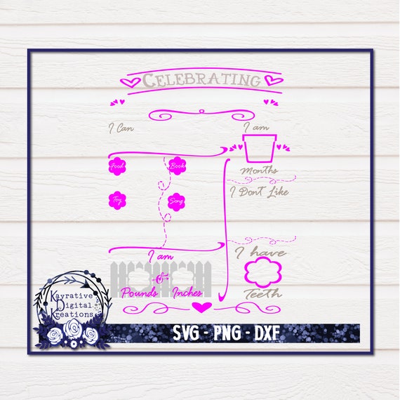 Free Free 159 Baby Milestone Chalkboard Svg SVG PNG EPS DXF File