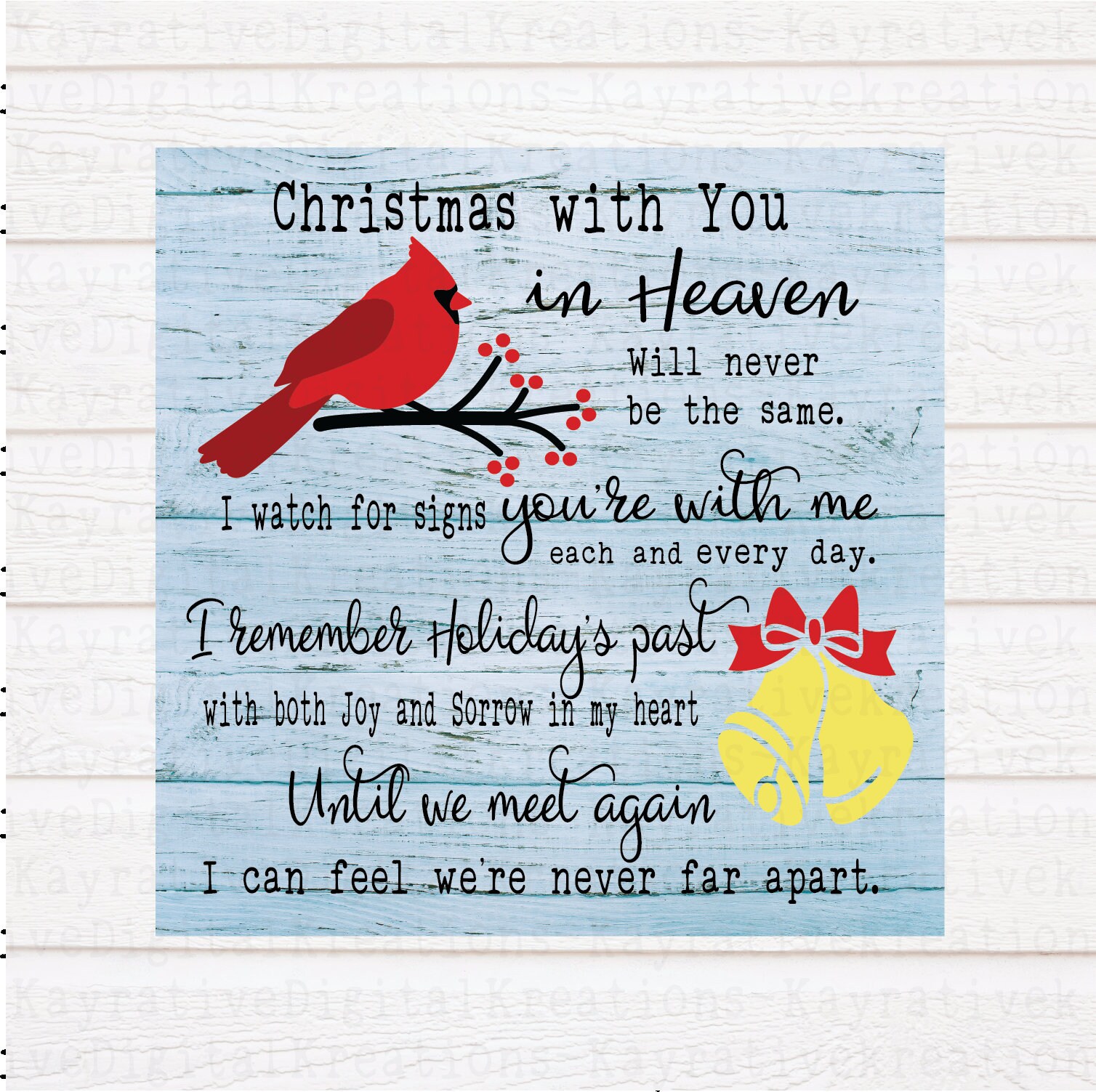 Download Christmas In Heaven SVG Instant Download Christmas | Etsy