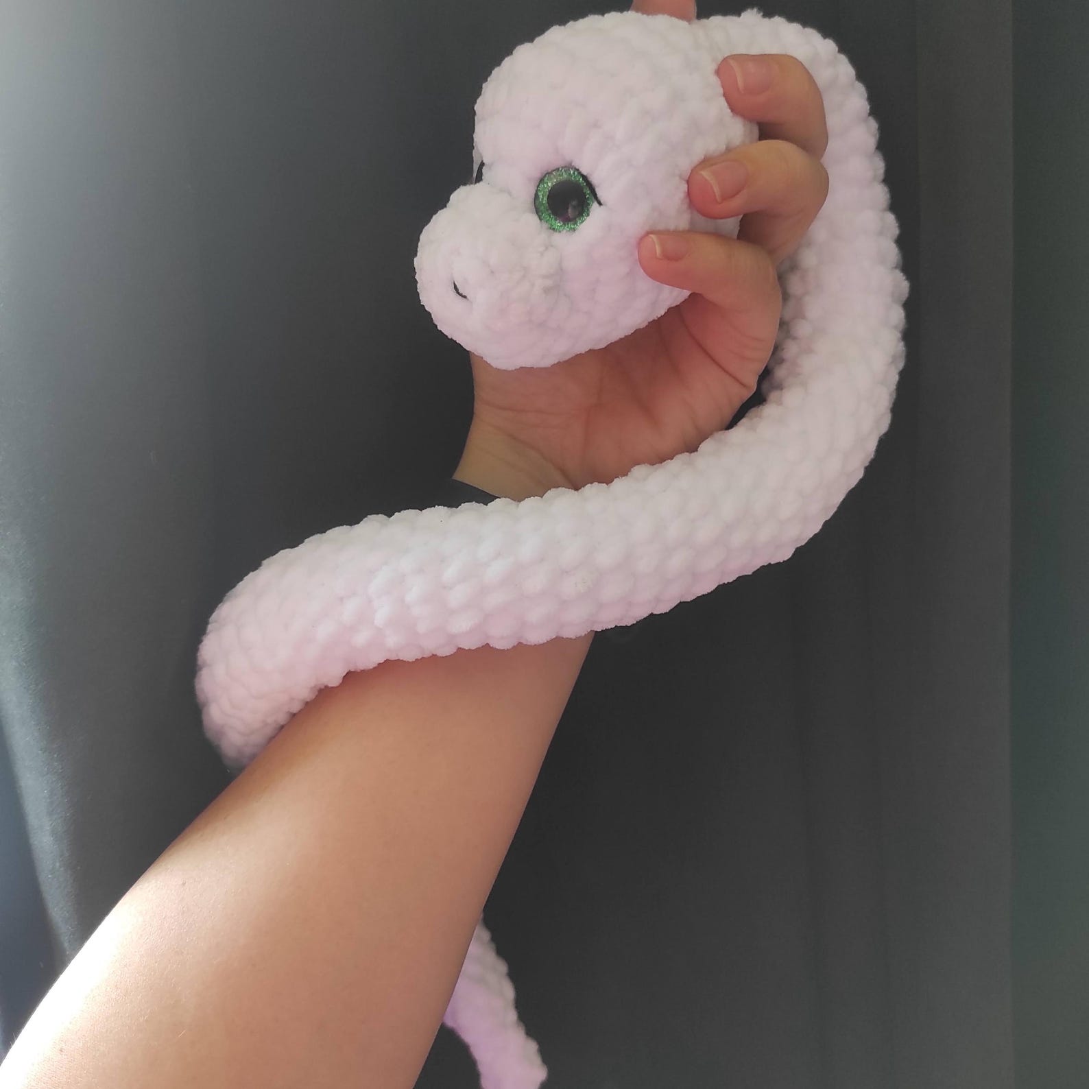 Amigurumi Snake, Symbol of the Year 2025 Soft Royal Python Plush ...