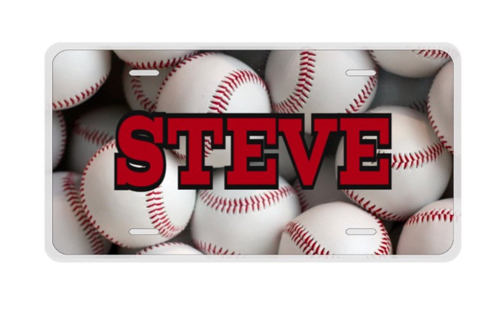 Sports Personalized License Plate Etsy