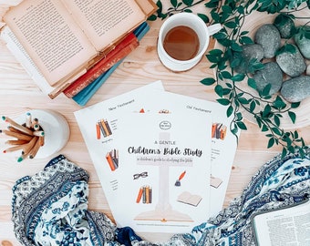 Estudio bíblico para niños/Estudio bíblico para niños/ Estudio bíblico para niños/Estudio bíblico en casa/Libros de la Biblia imprimibles