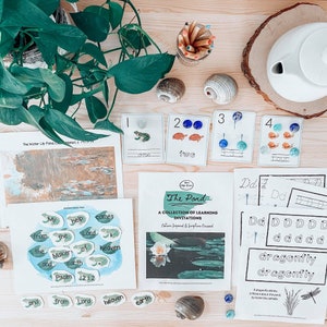 Pond Nature Study|Nature Study Printables|Homeschool Printables|Scripture for Kids|Handwriting Sheets|Preschool|Scripture for Kids|