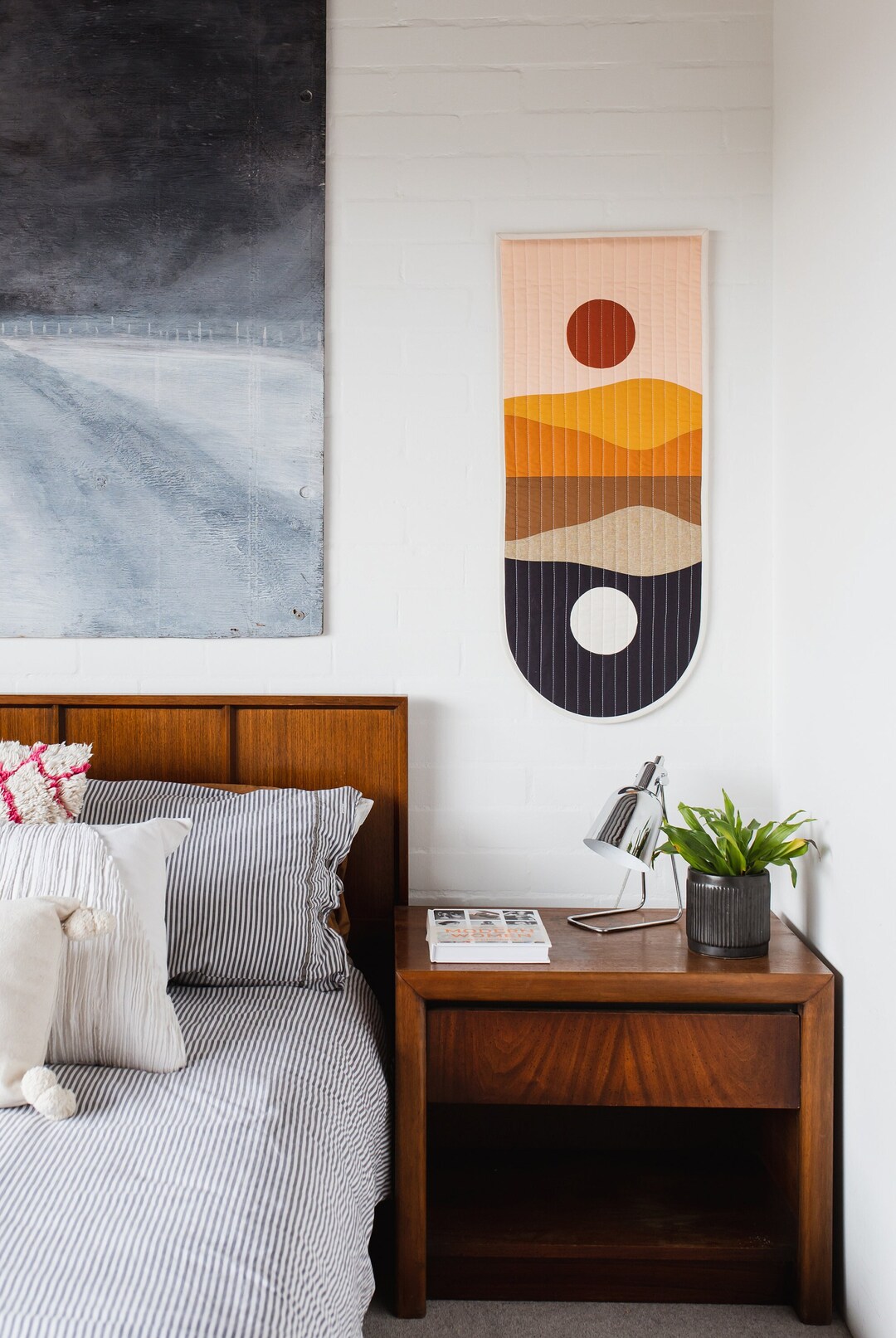 Curved Wall Art Arch Wall Hanging Textile Wall Hanging Etsy