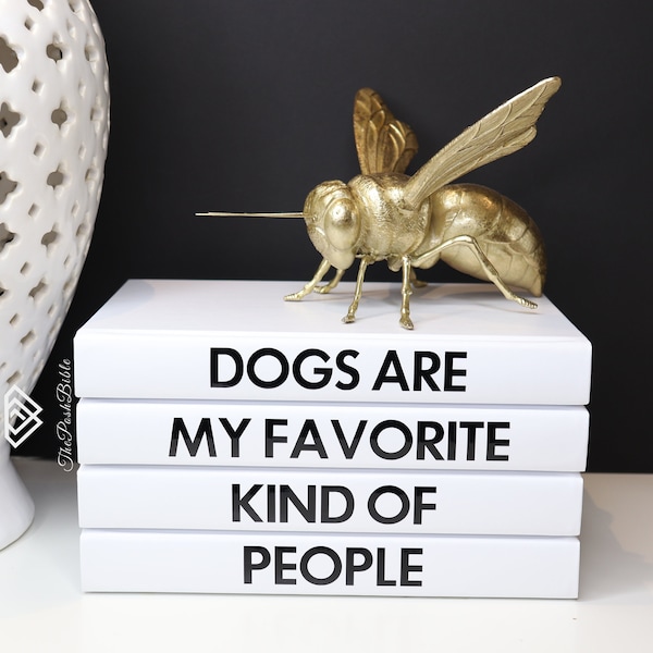 Honden zijn mijn favoriete soort mensen citeer boeken 4 BLANCO pagina Home Decor BOEKEN