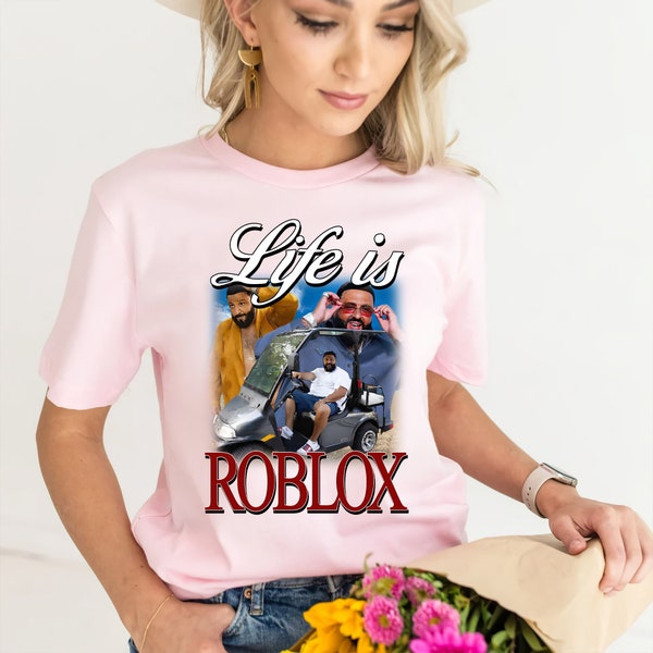 Best life is Roblox Dj Khaled T-shirt, Life Is Roblox Homage Shirt, DJ Khaled Unisex Shirt, Dj Khaled Trending Shirt, Dj Khaled Fan Gift