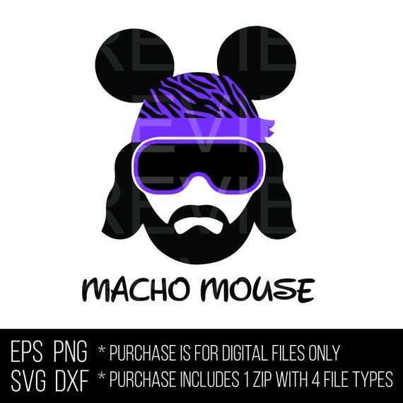 Download Macho Mouse Disney Dad Svg Eps Dxf Png Shirt Art Etsy