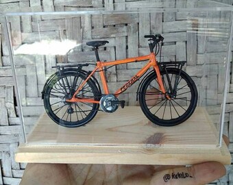 miniature diecast bicycles