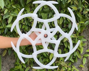 Hypno Yantra Flow Toys for Active Meditation Illusion Festival Dance Performance Circus Props Spinner Practice Fans Gift
