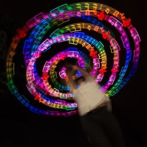Easy Pixel Transformer 52 HD LED Staff Poi Flow Circus Props Hypnoizm Show Performance Show Visual Light Toys