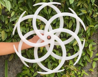 Hypno Mandala Flow Toys Practice Fans for Active Meditation Illusion Spinner Festival Dance Performance Circus Props Gift Hypnoizm