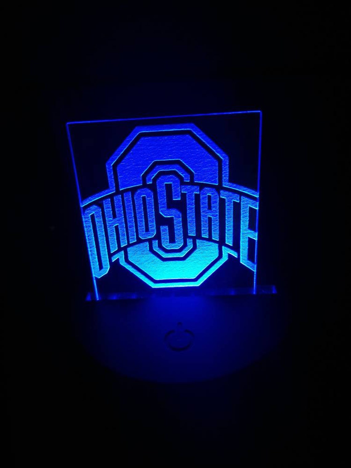 Ohio State OSU LED Light up Acrylic Sign Etsy
