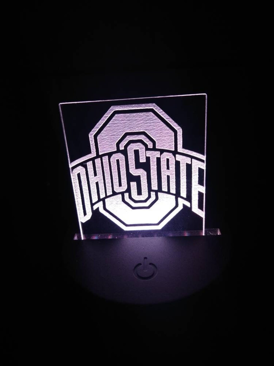 Ohio State OSU LED Light up Acrylic Sign Etsy