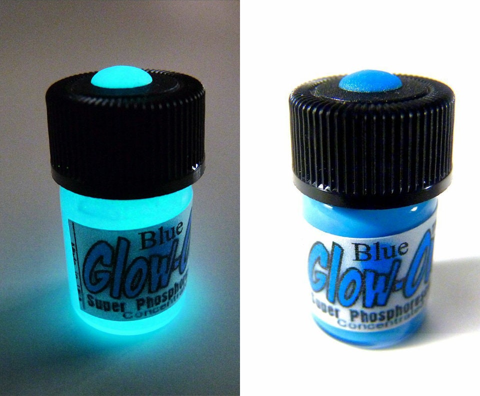 Glow-On ORIGINAL Glow Paint For Gun Sights, Fishing Lures 2.3 ml Vial.  Bright!