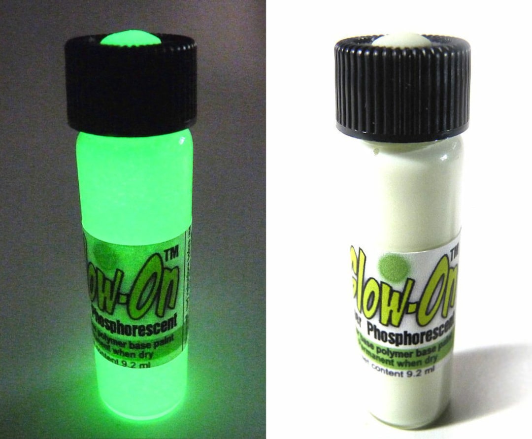 Luminous Glow-in-the-dark Pigment Powder, Half-oz Bag 