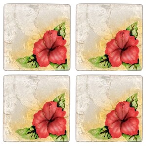 Capiz Shell Coasters set of 4