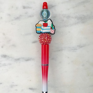 Teacher/Library Beaded Pen