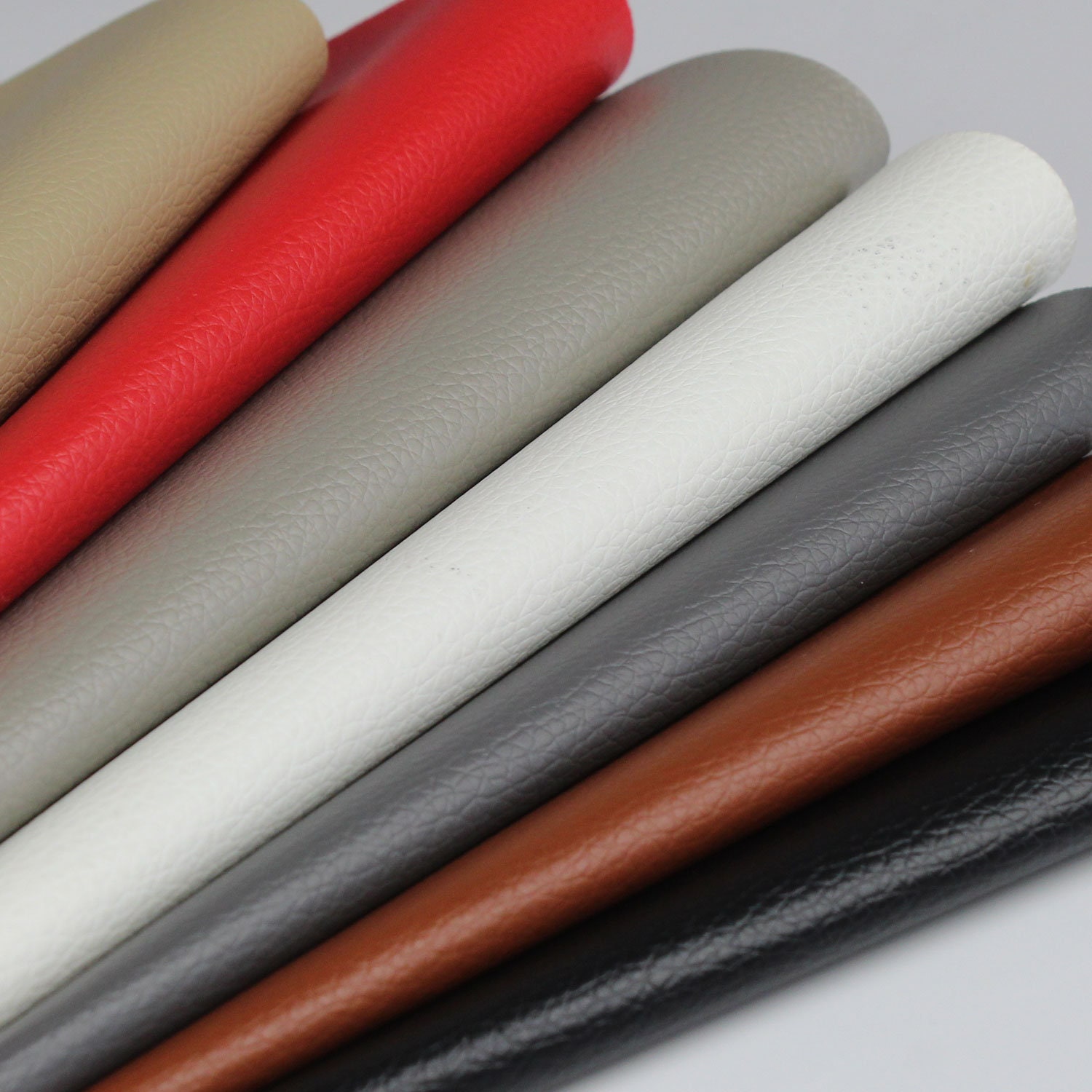 Self-Adhesive Leather Fabric, Artificial Leather, Faux Leather