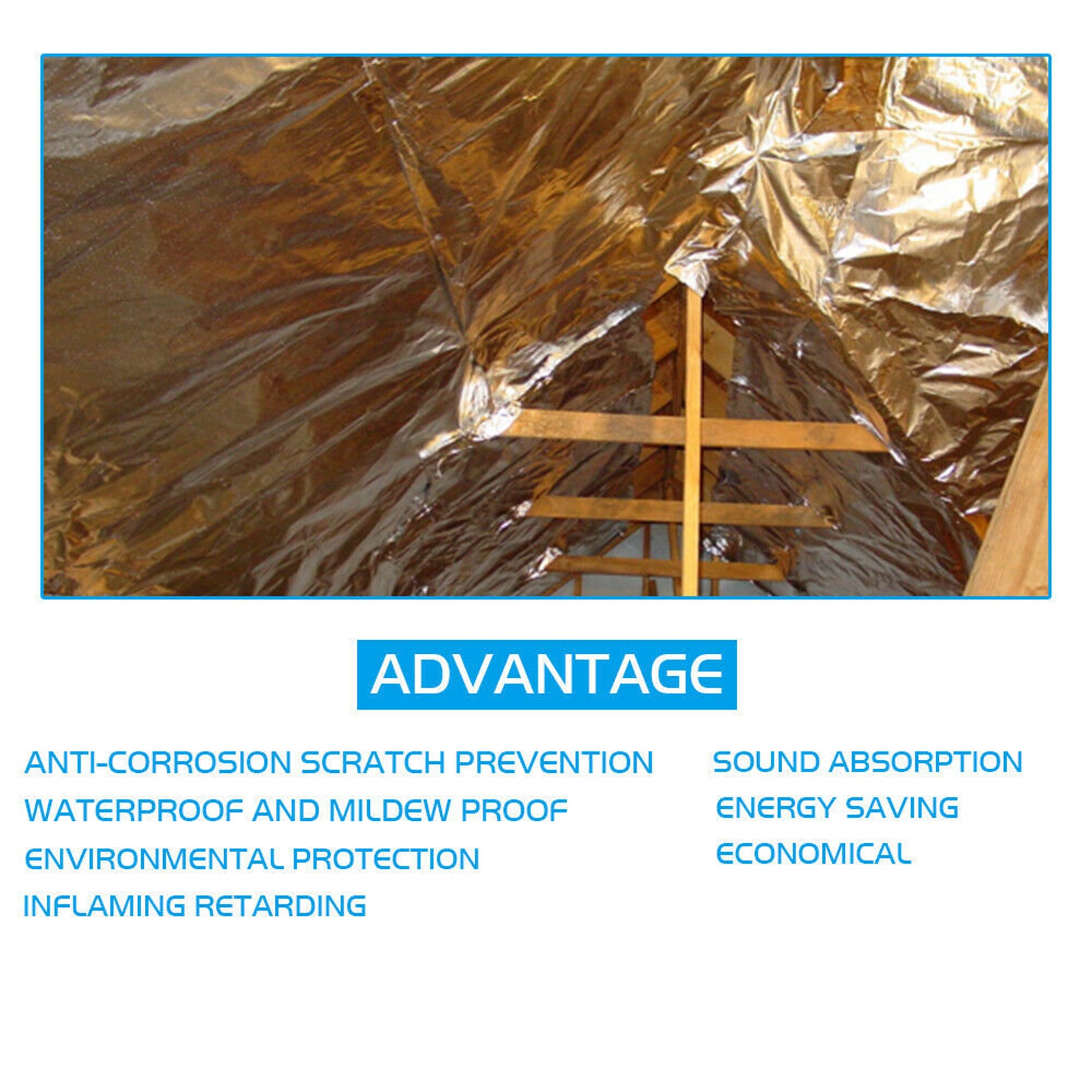 Aluminum Foil Vapor Barrier Insulation Sauna Solid Radiant Etsy