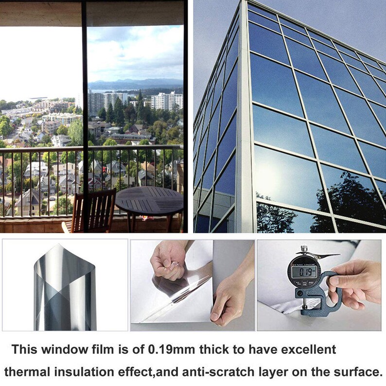 Mirror Effects Block Infrared/uv and Light Glass Window Tint Etsy