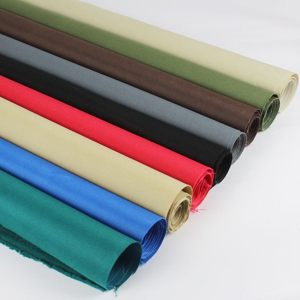 12"x60" Tent Canvas Waterproof Cloth Mildew / Stain / Fade Resistant -Black/Grey/Red/Blue/Khaki/Green/Amy Green/Ivonry/Chocolate