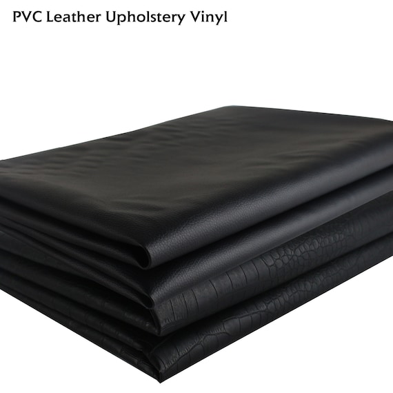 Black Faux Leather Fabric Upholstery, White Faux Leather Fabric By The Yard